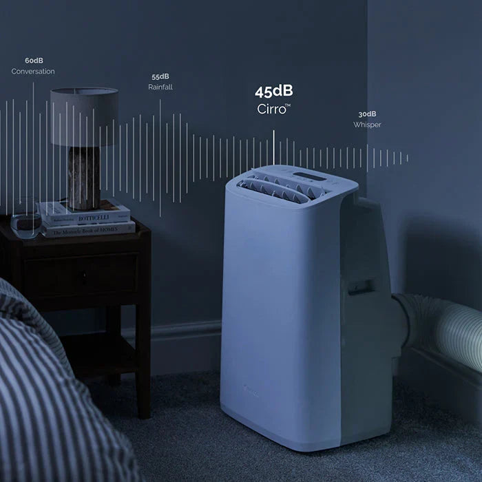 Meaco Cirro 12000 BTU Super Quiet Smart Portable Air Conditioner - Cooling Only