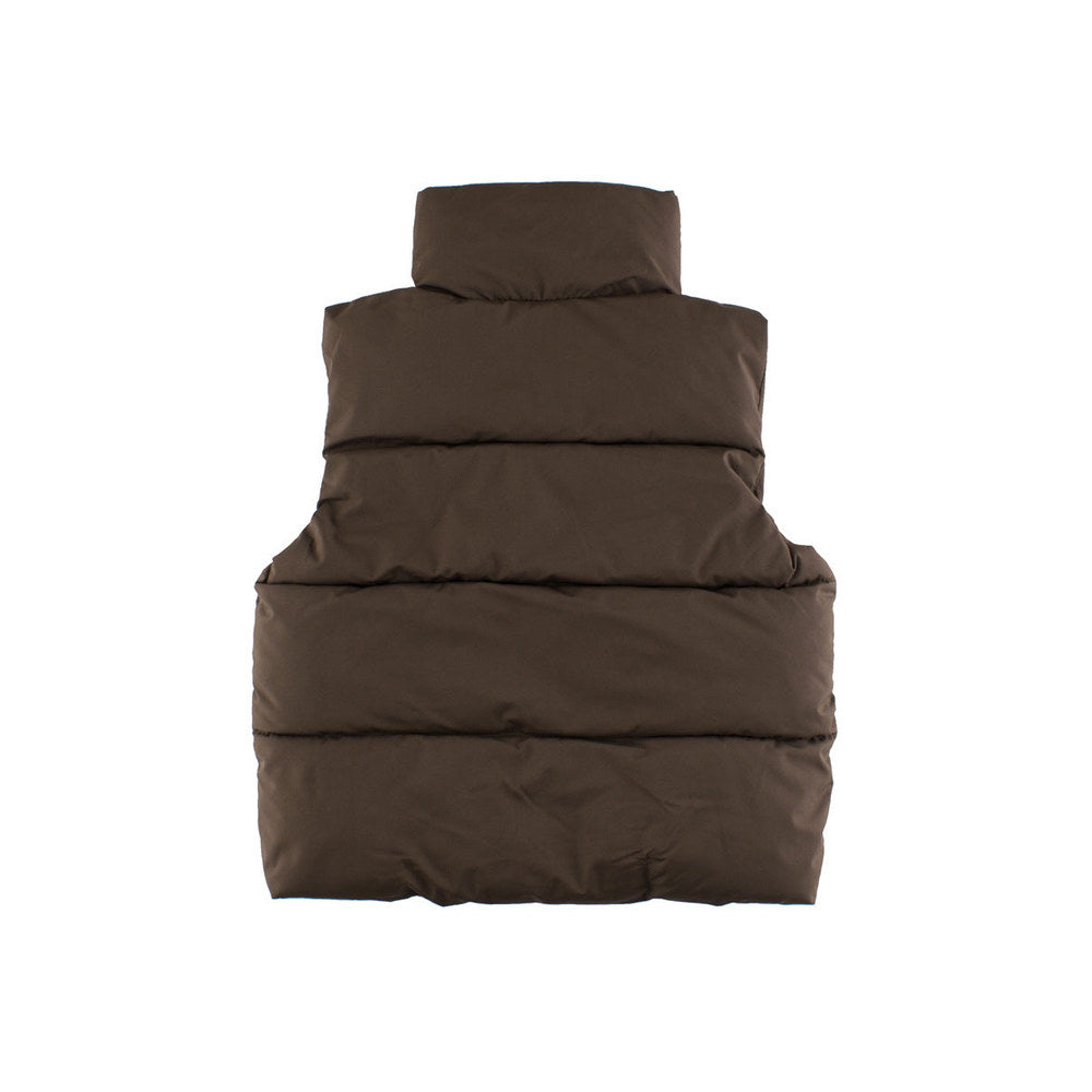 MyKids-USA® Style Kids Unisex Outerwear: Sleeveless Single Breasted Coat for Children